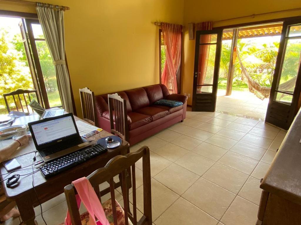 Chale De Praia Em Condominio Jacuma Beach & Golf Village - Pe Na Areia Luaran gambar