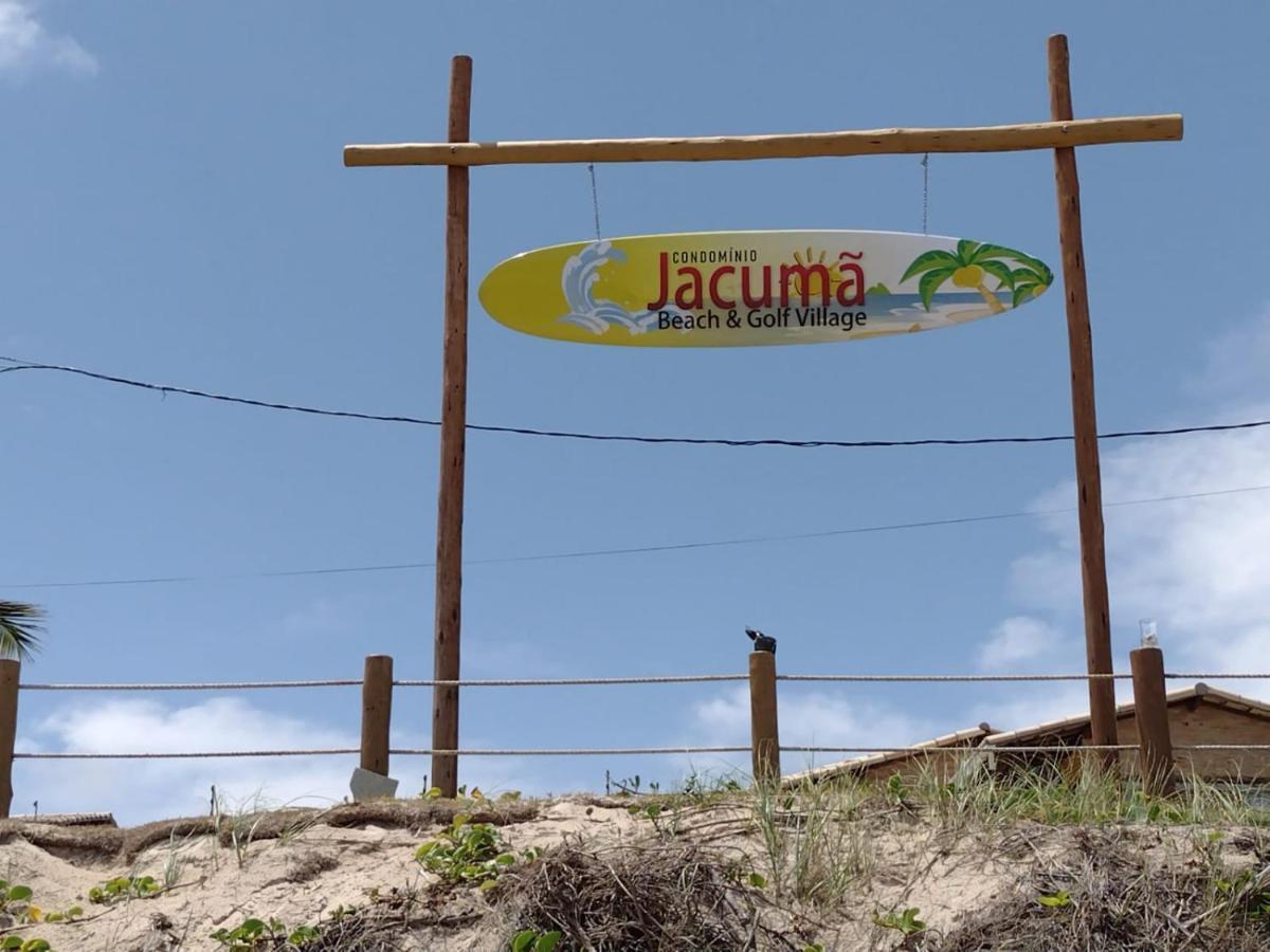 Chale De Praia Em Condominio Jacuma Beach & Golf Village - Pe Na Areia Luaran gambar
